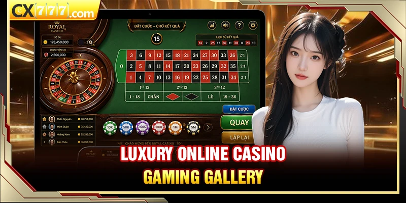 Luxury Online Casino Gaming Gallery